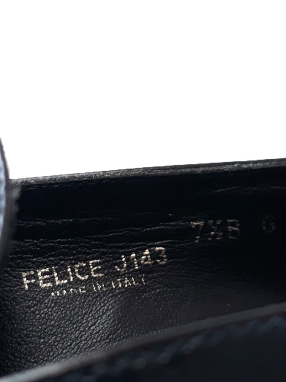 Coach Black Patent Leather Kiltie Heeled Loafer 7.5B Preppy Academia Minimalist - Picture 10 of 11
